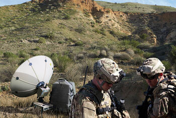 ViewSAT-e User Interface for Tactical SATCOM Terminals