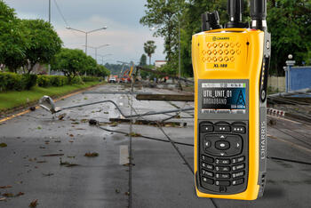 Single-band XL Converge 185P Portable P25 Radio