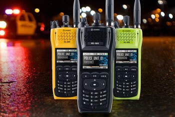 XL Converge series of P25 portable radios for first responders