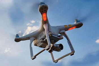 Drone Guardian in flight