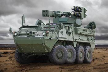 WESCAM MX™-Series GCS on military vehicle rendering