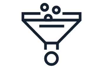 AI/ML funnel icon