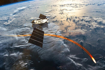 The L3Harris HBTSS satellite is proven on orbit, successfully demonstrating tracking against a live hypersonic target.