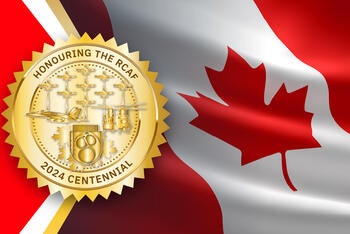 RCAF Centennial Seal - L3Harris is proudly celebrating the RCAF Centennial with a series of initiatives and events throughout the year.