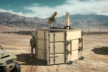 VAMPIRE Casket Containerized Anti-Drone System