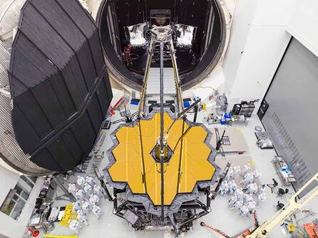 NASA James Webb Space Telescope Testing at Johnson Space Center