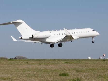 L3Harris currently operates a Bombardier Global Series jet as part of its Airborne Reconnaissance and Electronic Warfare System (ARES) program, shown here, supporting Army Pacific Command
