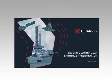 Cover of Second Quarter 2024 Presentation