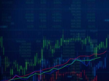 stock ticker graphic