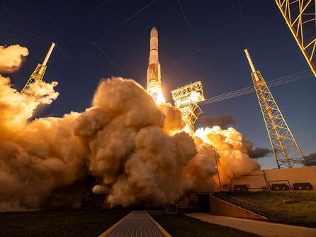 The United Launch Alliance (ULA) Vulcan rocket lifts off Oct. 4, 2024 from Space Launch Complex-41 (SLC-41) at Cape Canaveral on the Cert-2 flight test. Photo Credit: United Launch Alliance