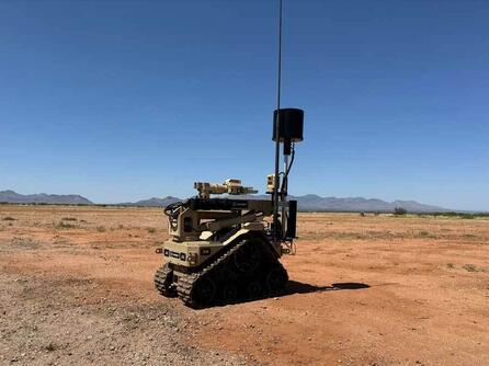 L3Harris T7 robot in the field
