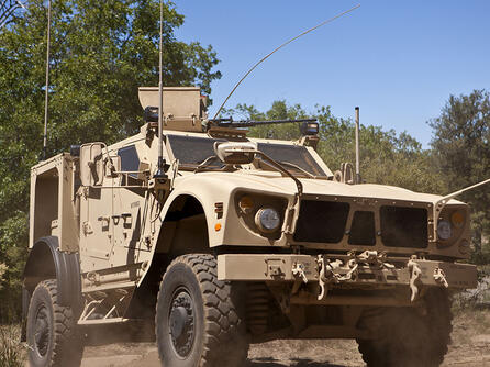 HAR truck with TITAN ISR prototype from Palantir partnership
