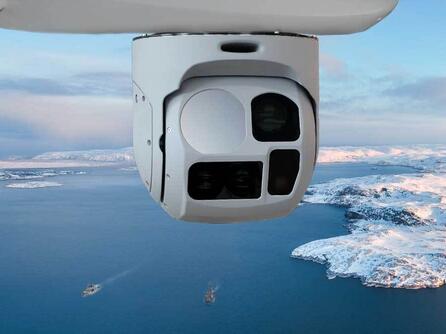 WESCAM turret over the artic