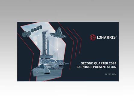 Cover of Second Quarter 2024 Presentation
