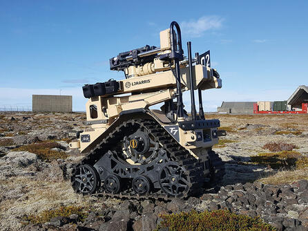 The L3Harris large T7 robotic systems will provide US Navy and US Marines with enhanced dexterity and performance to safely execute explosive ordnance disposal missions