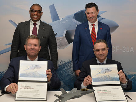 MAS and Lockheed Martin partner to establish an F-35 depot in Canada, enabling in-country sustainment and creating high-skilled aerospace jobs.
