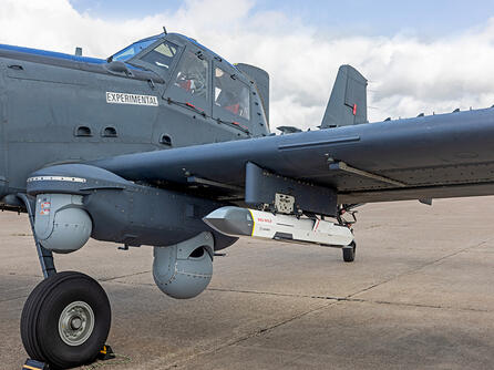 Combining launched effects with a proven mission aircraft, Red Wolf™ and Sky Warden™ expand operational reach and flexibility.