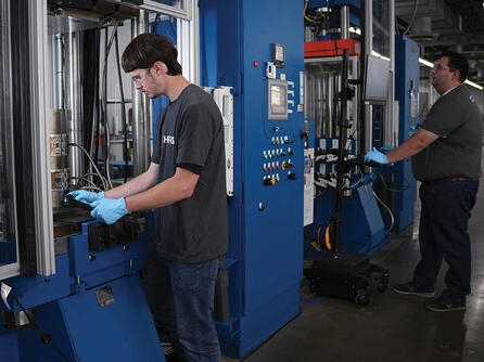 L3Harris employees at the Advanced Manufacturing Facility-South in Huntsville, Alabama