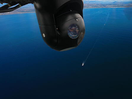 WESCAM MX-10 EO/IR low-weight imaging system – low-altitude tactical surveillance and reconnaissance at sea