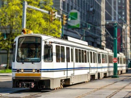 Niagara Frontier Transportation Authority Metro Rail train