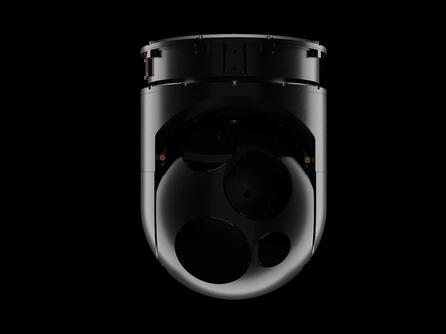 WESCAM MX-10 electro-optical/infrared sensor system for airborne law enforcement