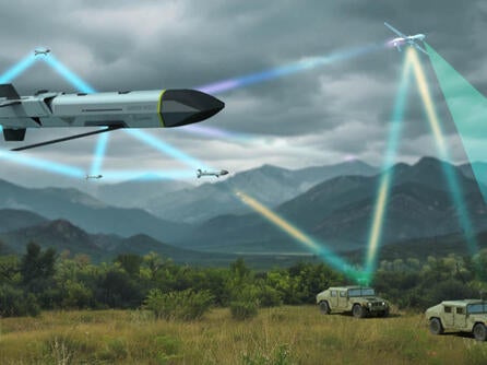 Green Wolf syncs with other launched effects and ground vehicles via digital lines