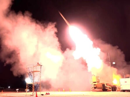 THAAD missile defense system