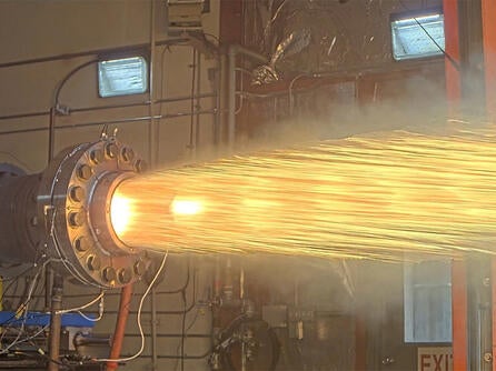 solid fueled ramjet propulsion test