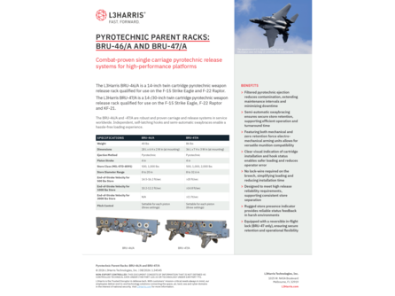 BRU-46/A and BRU-47/A Sell Sheet