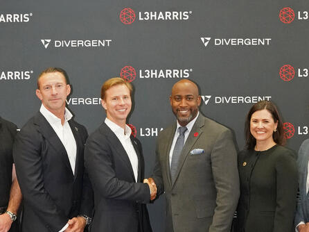 L3Harris and Divergent team members