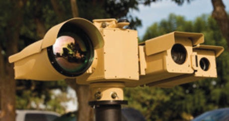 Infrared top surveillance system