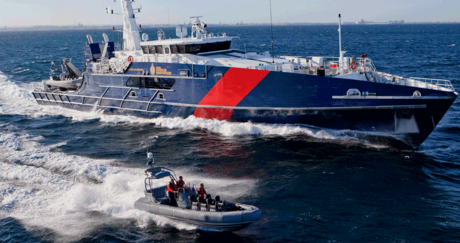 WESCAM MX-10MS Electro Optical Sensor System Teaser Austal Cape Class Ship