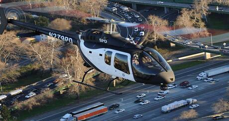 WESCAM MX-10 Mounted on Bell 505 Helicopter