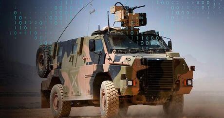 NETCASTER™ Tactical Router application in military vehicle