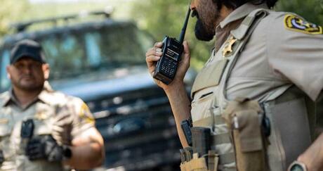 Sheriff and border patrol on comms
