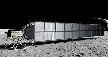 Powering lunar surface operations