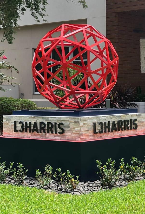 Nexus in front of corporate headquarters