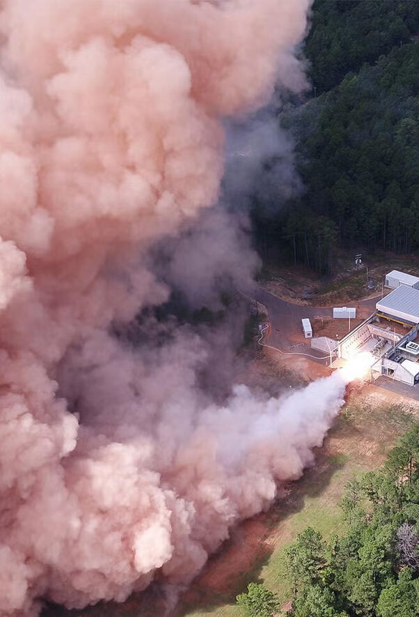Aerojet Rocketdyne eSR-73 Motor Test Drone