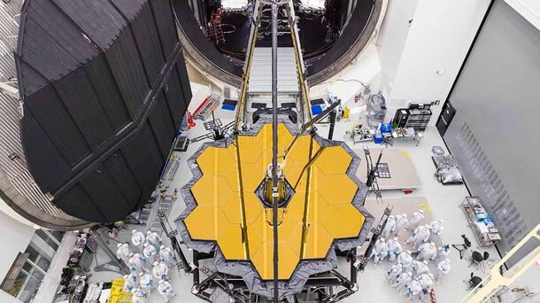 NASA James Webb Space Telescope Testing at Johnson Space Center