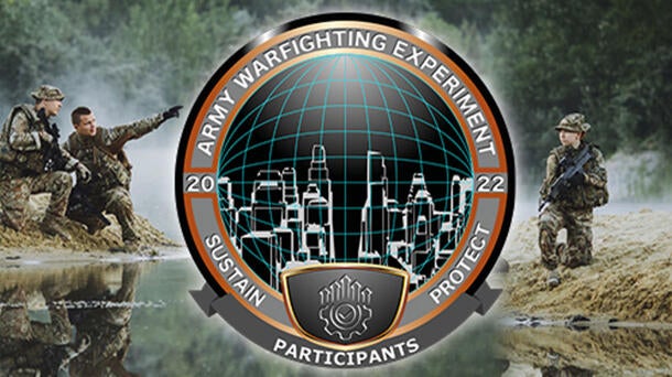 Army Warfighting Experiment 2022 logo