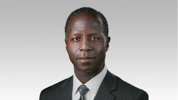 Biography headshot of retired Air Force Gen. Edward A. Rice, Jr.