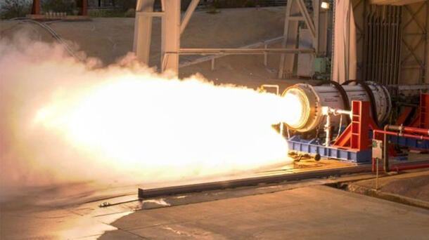Aerojet Rocketdyne's successful qualification test of eSR-19, with the Air Force Research Laboratory at an AFRL test facility at Edwards Air Force Base, California