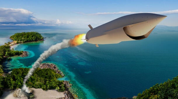 LRMF missile concept image(Photo credit: Lockheed Martin)
