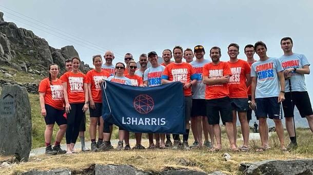 L3Harris Volunteers Take on Colossal Three Peaks Challenge for Charity Combat Stress