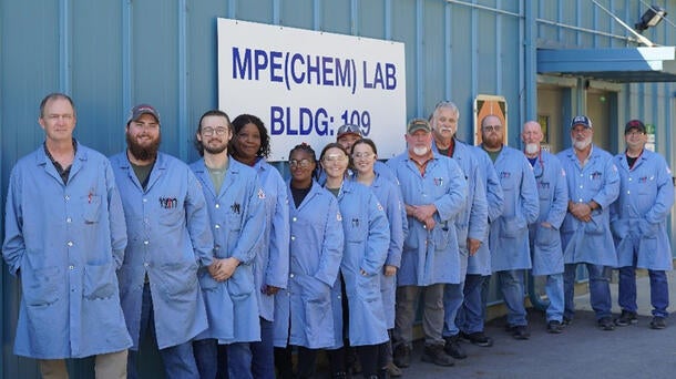 Members of Camden’s Chem Lab Team Support Multiple Defense Programs