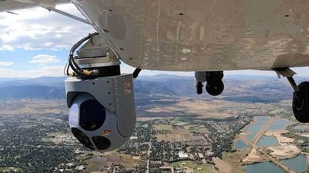 WESCAM MX™-20 on a fixed wing aircraft