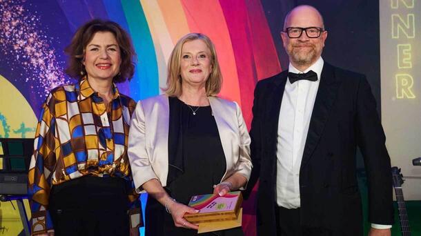 Karen Saunders wins Ally of the Year