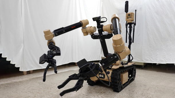 Dual Arm on T4 Multi-Mission Robot image