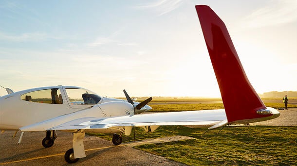 All Nippon Airlines students will train on aircraft like the Diamond DA42 at L3Harris’ Cranfield Training Center in England for the 60-week, single-engine and multi-engine flight training and ground school.