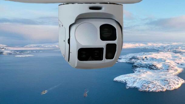 WESCAM turret over the artic